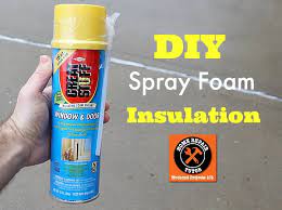 diy spray foam insulation home repair