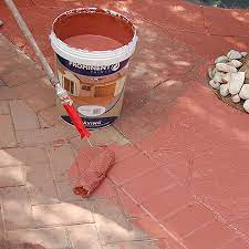Paving Paint On Concrete And Cement Paving