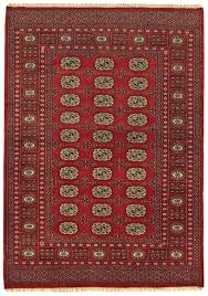 bokhara rug by asiatic carpets in red
