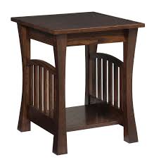 Amish Calvert End Table Mission Style