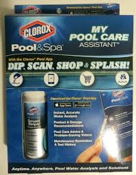 Clorox Test Strips Color Chart Pool App Pool And Spa My Pool