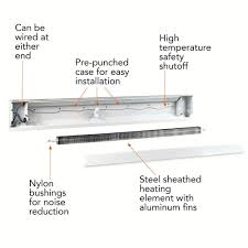 Explore the broad range of. 48 Electric Baseboard Heater White 750 1000w 208 240v Amazon Com Industrial Scientific