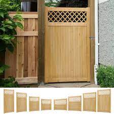 wooden gate 3ft to 7ft tall privacy