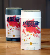 homemade deodorant in sks containers