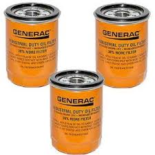 Generac 3 Pack 070185e 90mm High Capacity Extended Duty Oil Filter 0k06950srv