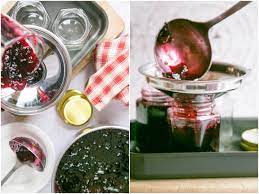mixed berry jam from frozen berries