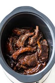 crockpot ribs fall off the bone tender