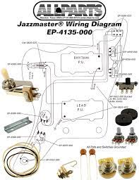 Offset style vintage wiring kit if you're looking to upgrade your offset guitar, this kit is a great way to go. Ep 4135 Wiring Kit For Jazzmaster Allparts Music