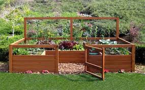 Enclosed Raised Vegetable Garden Ideas