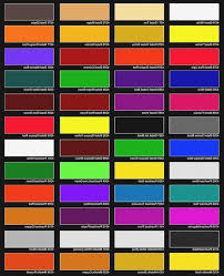 44 Memorable Dupont Automotive Paints Color Chart