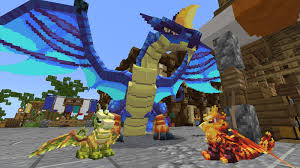 Play and ride with them with fireballs! Dragonfire Bedrock Edition In Minecraft Marketplace Minecraft