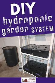 Simple Diy Hydroponic Garden Set Up A
