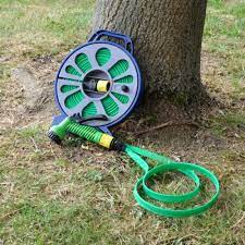 15m 15 Metre Flat Garden Hose Pipe On