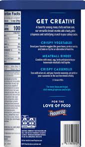 progresso italian style bread crumbs 24