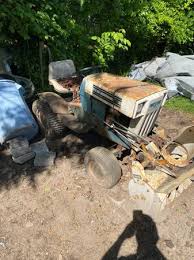 Sears Tractor With Snow Blowing