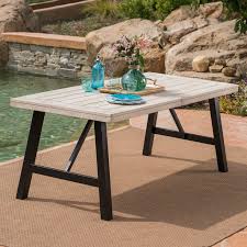 Wood Dining Table Patio Dining Table