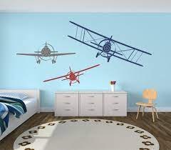 Airplane Wall Decals Set Of Three
