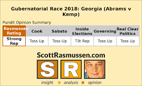 2018 Gubernatorial Race State Georgia Stacey Abrams V
