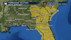 Severe thunderstorm watches are blue. Three Different Pds Tornado Watches Issued Weathernation