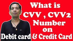 The back portion of the card consists of the following details. What Is Cvv Cvv2 Number On Debit Card Credit Card Youtube