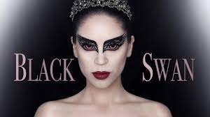 black swan halloween makeup you