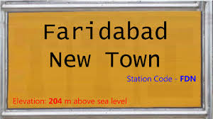 faridabad new town railway station
