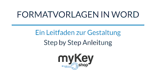 Our online word document processor allows to create, view & edit documents quickly and easily for free. Formatvorlagen In Word Erstellen Mykey Software