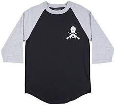 Ssur X Mighty Healthy Ssurilla Mens Raglan In Black Grey S