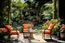 Luxurious Garden Painting