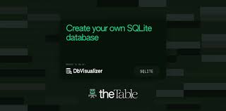 create your own sqlite database