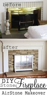 Fireplace Makeover On A Budget Do It
