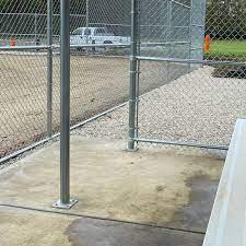 chain link fence floor