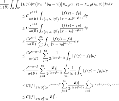 Weighted Inequalities For Integral