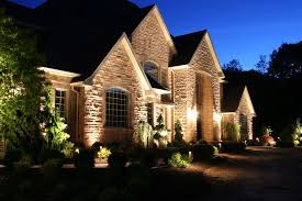 I Love Uplighting On A House Up Date On Up Lights Have Been Installed And They Look Great Best Outdoor Lighting Backyard Lighting Landscape Lighting Design
