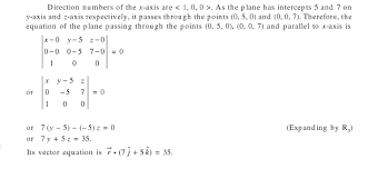 Three Dimensional Geometry