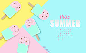 Summer Calendars 2020 Wallpapers ...