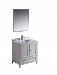 30 Inch Single Sink Bathroom Vanity In