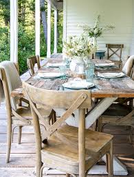 beautiful outdoor table
