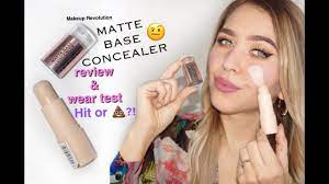 matte base concealer review wear test