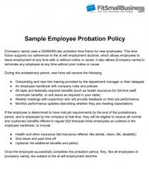 Employment Probation Period Definition Template How To Implement