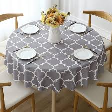 polyester tablecloth for round tables