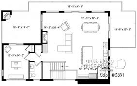 reverse living house plans beach homes