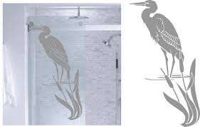 Heron Marsh Diy Etched Glass Vinyl