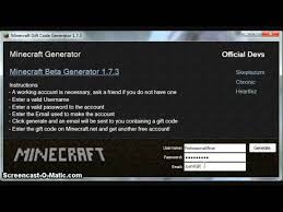 free minecraft gift code generator 2016