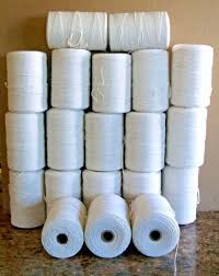 20 natural spools 8 4 poly cotton loom