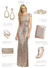 rose gold sequin style idea aisle society