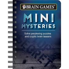 17 math worksheet daffynition decoder refrence daffynition. Brain Games Mini Mysteries Solve Perplexing Puzzles And Cryptic Brain Teasers Spiral Bound Target