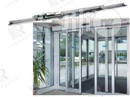 glass door automatic sliding system in