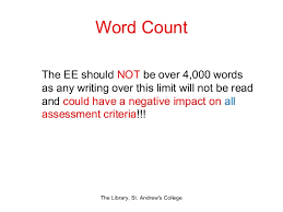 Ib extended essay word count question        Original