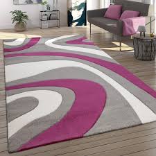 purple and grey rug modern rug abstract